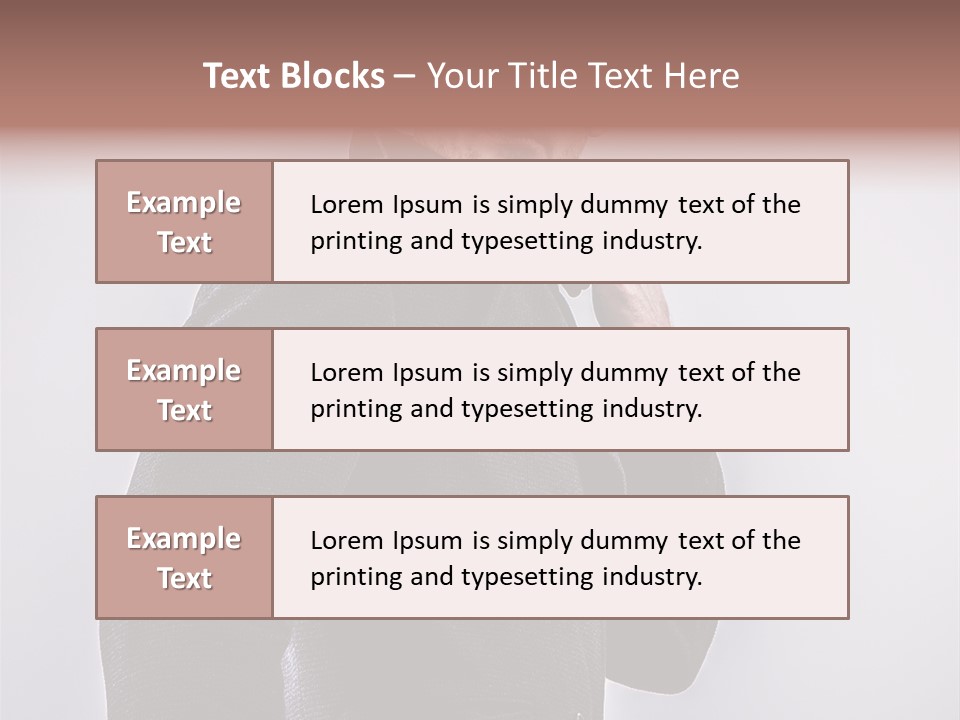 People Black Background PowerPoint Template