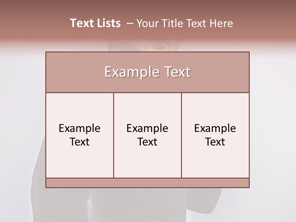 People Black Background PowerPoint Template
