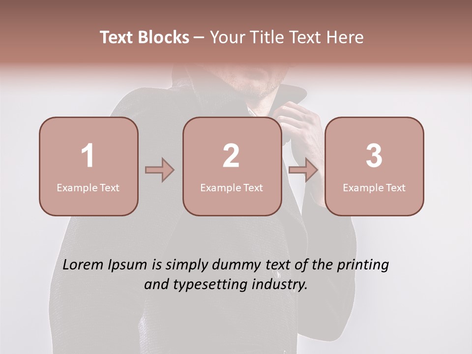 People Black Background PowerPoint Template