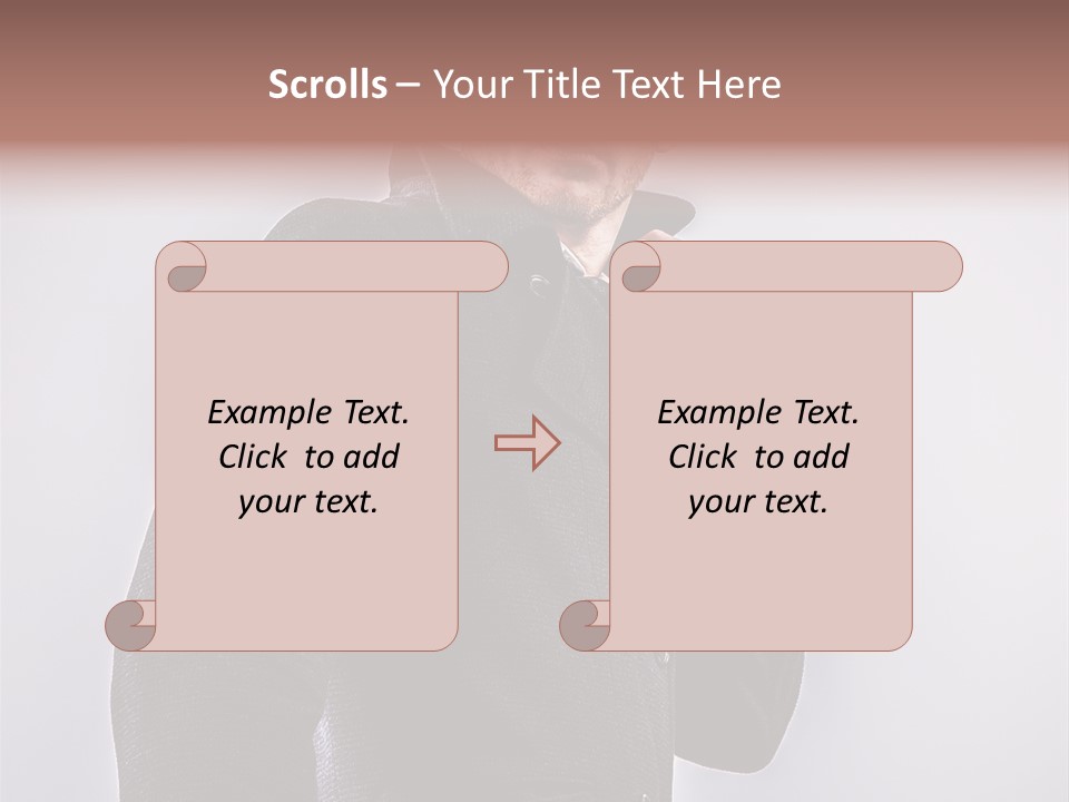 People Black Background PowerPoint Template