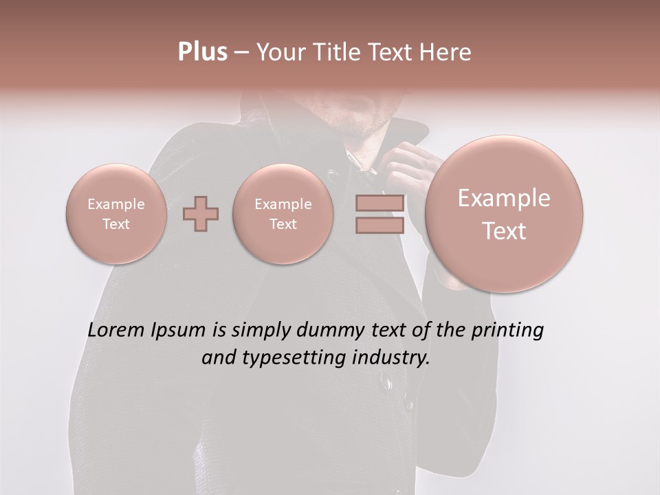 People Black Background PowerPoint Template