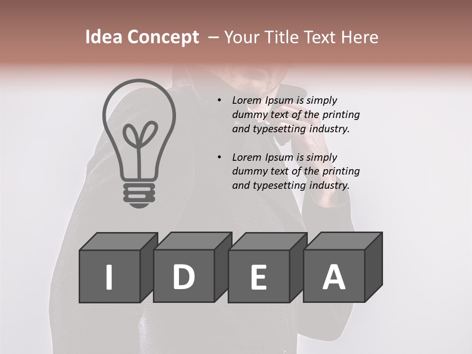 People Black Background PowerPoint Template