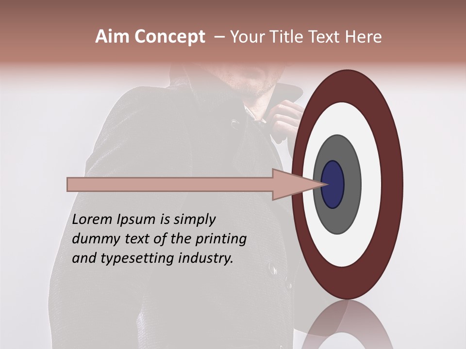 People Black Background PowerPoint Template