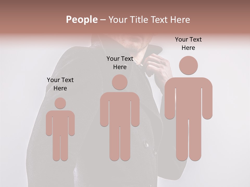 People Black Background PowerPoint Template