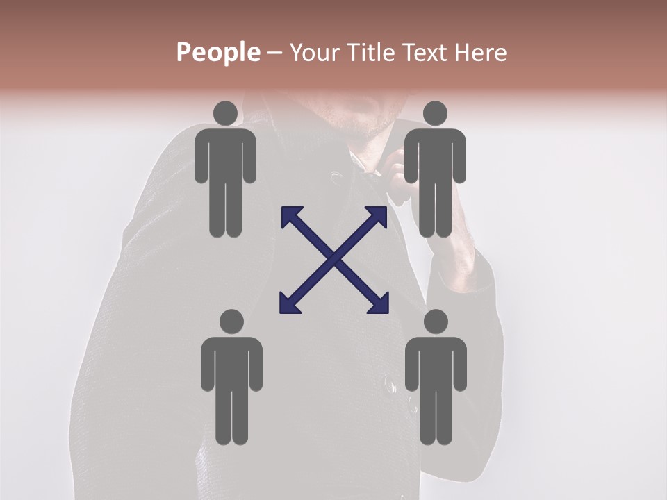 People Black Background PowerPoint Template