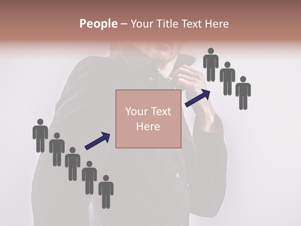 People Black Background PowerPoint Template