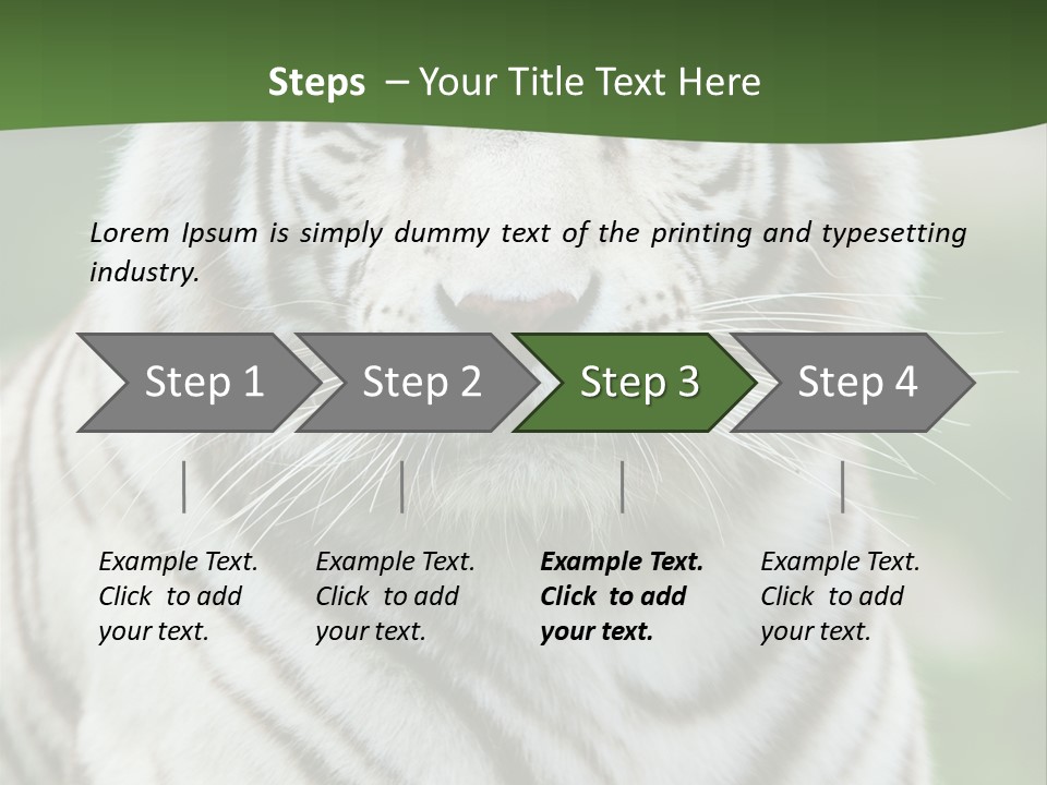 Predator Ear Life PowerPoint Template