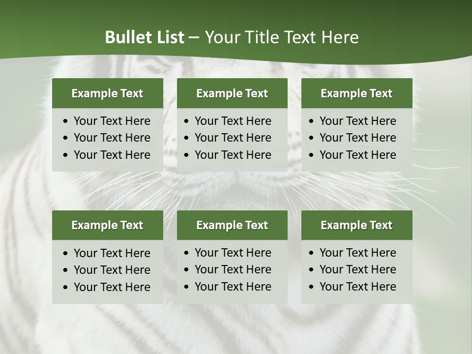 Predator Ear Life PowerPoint Template