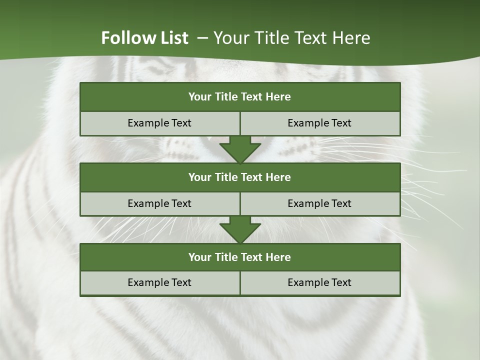 Predator Ear Life PowerPoint Template