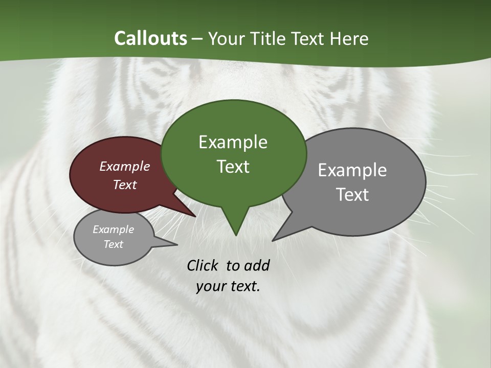 Predator Ear Life PowerPoint Template