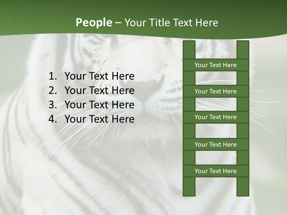 Predator Ear Life PowerPoint Template