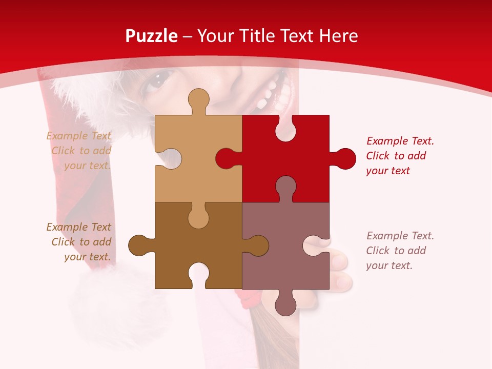 Fun Christmas Empty PowerPoint Template