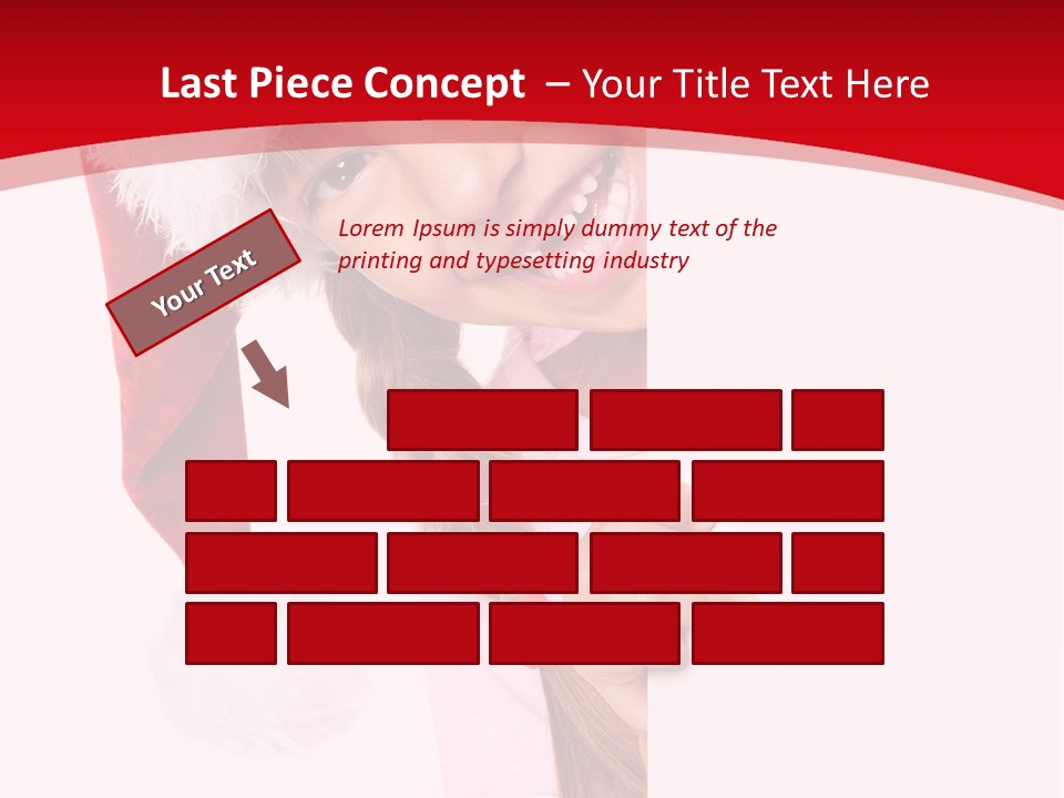 Fun Christmas Empty PowerPoint Template