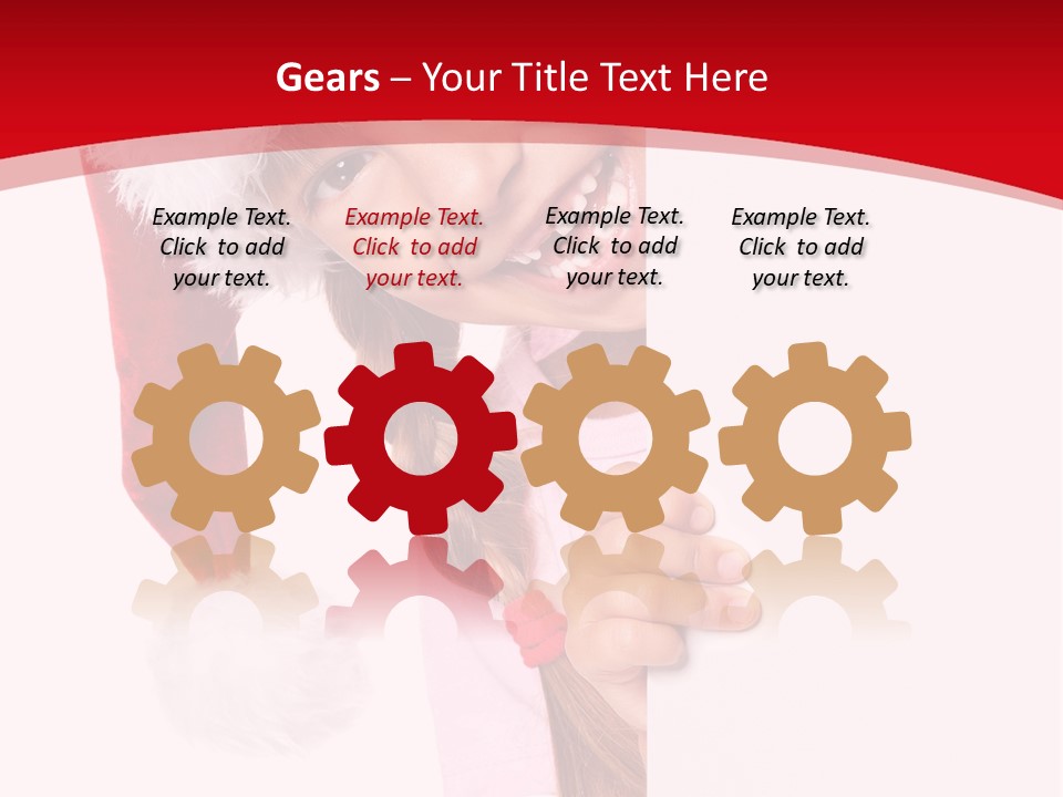 Fun Christmas Empty PowerPoint Template