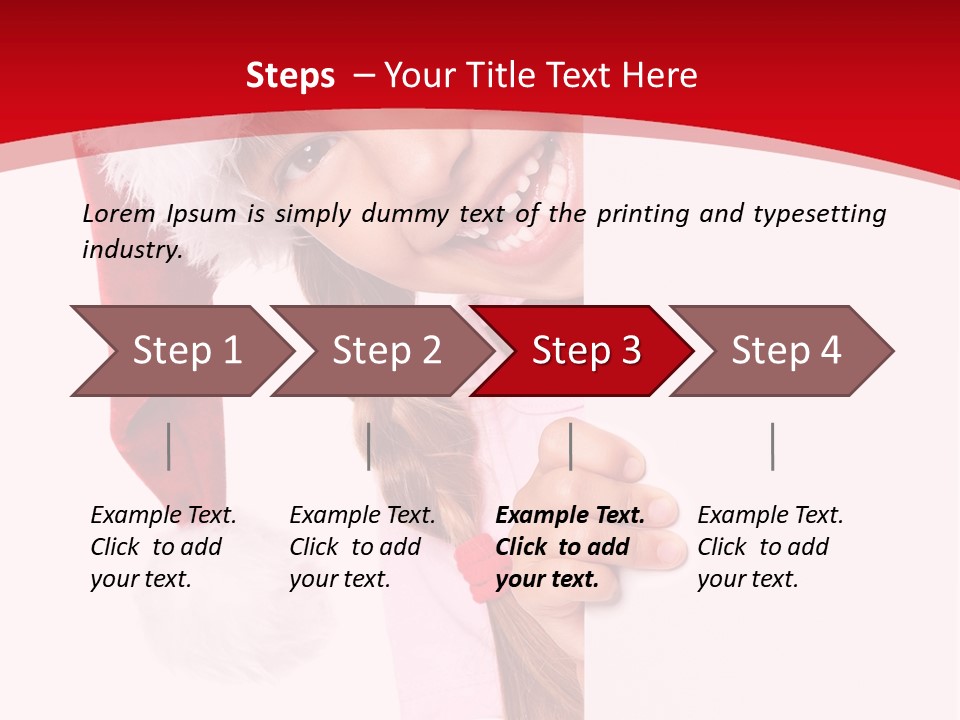Fun Christmas Empty PowerPoint Template