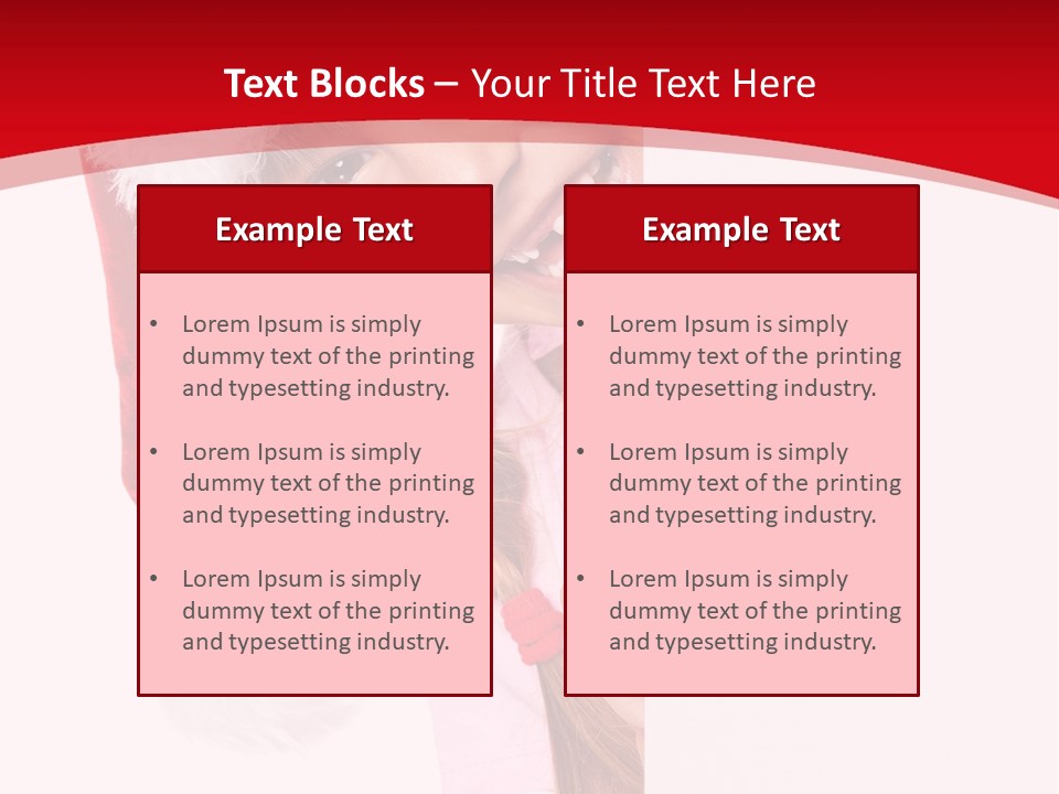 Fun Christmas Empty PowerPoint Template