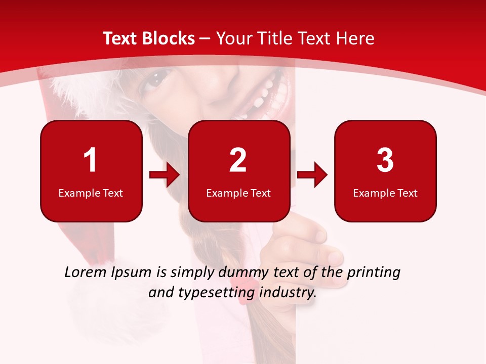 Fun Christmas Empty PowerPoint Template