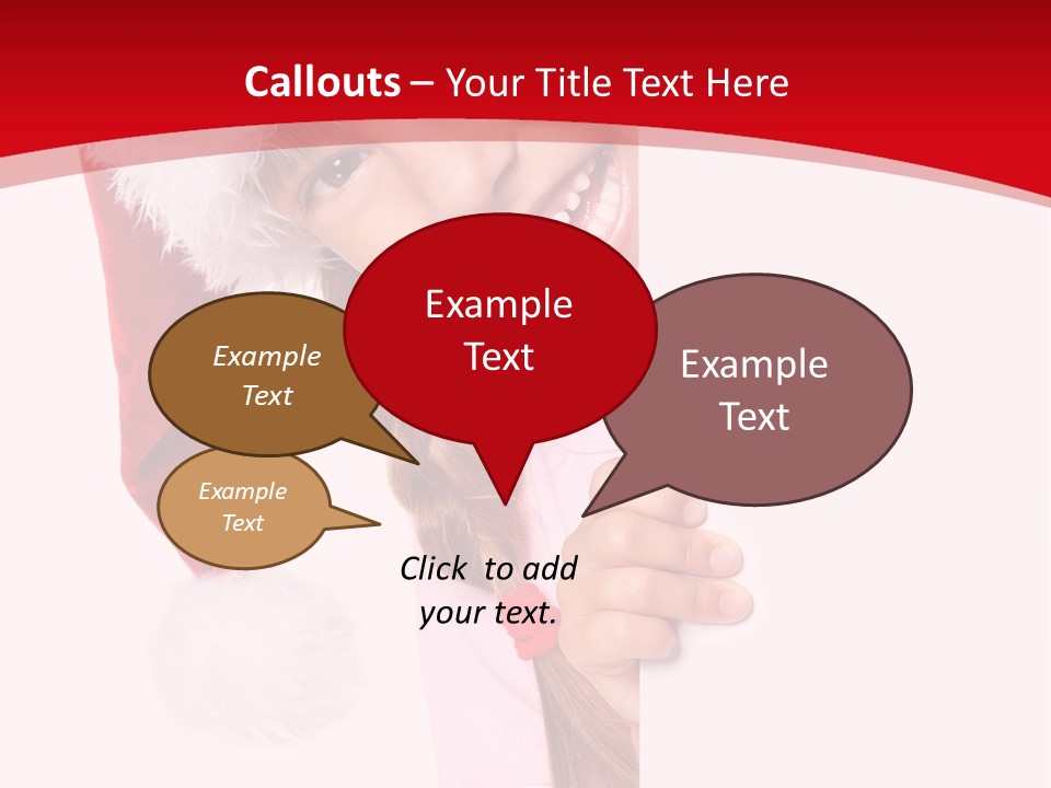 Fun Christmas Empty PowerPoint Template