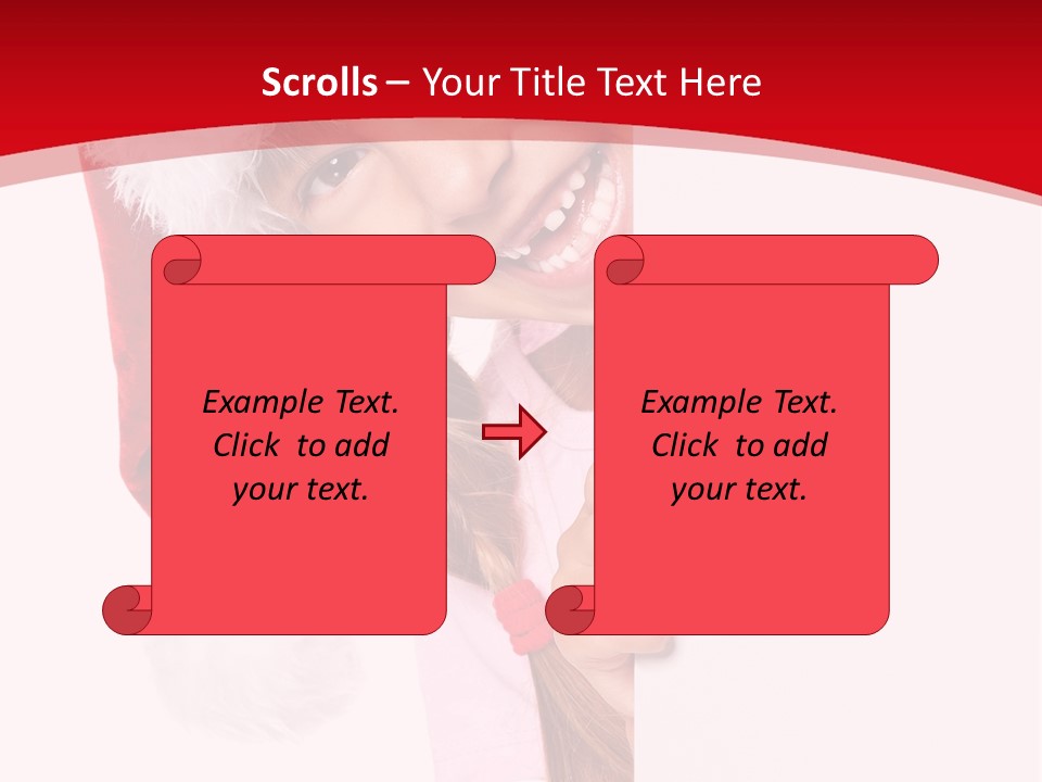 Fun Christmas Empty PowerPoint Template