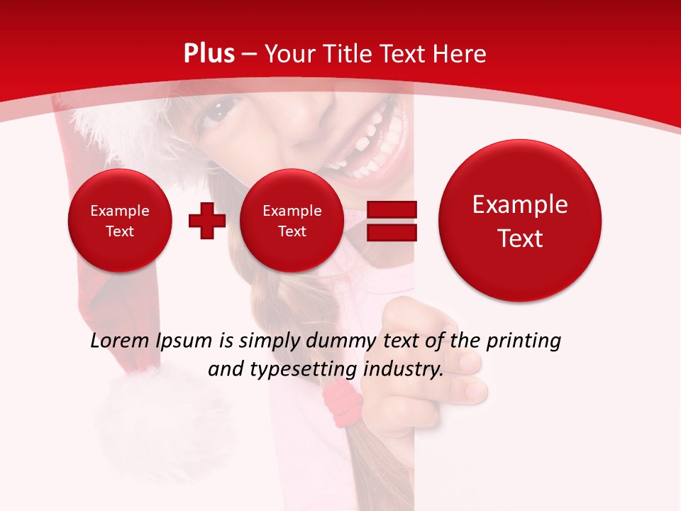 Fun Christmas Empty PowerPoint Template