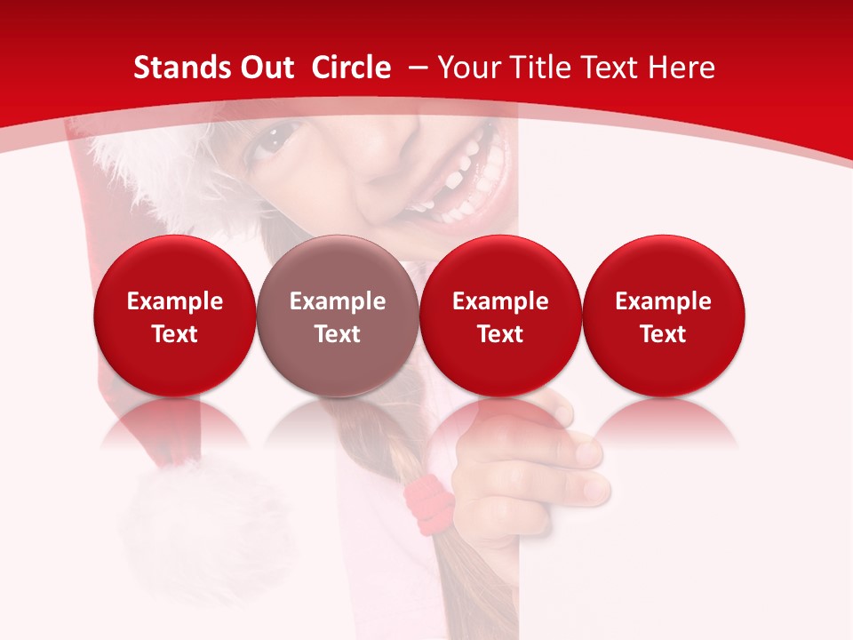 Fun Christmas Empty PowerPoint Template