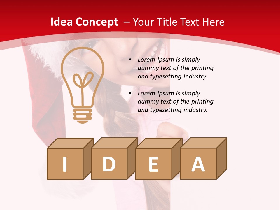 Fun Christmas Empty PowerPoint Template