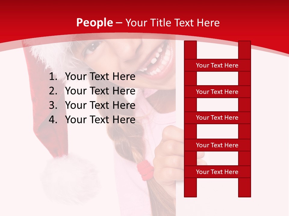 Fun Christmas Empty PowerPoint Template