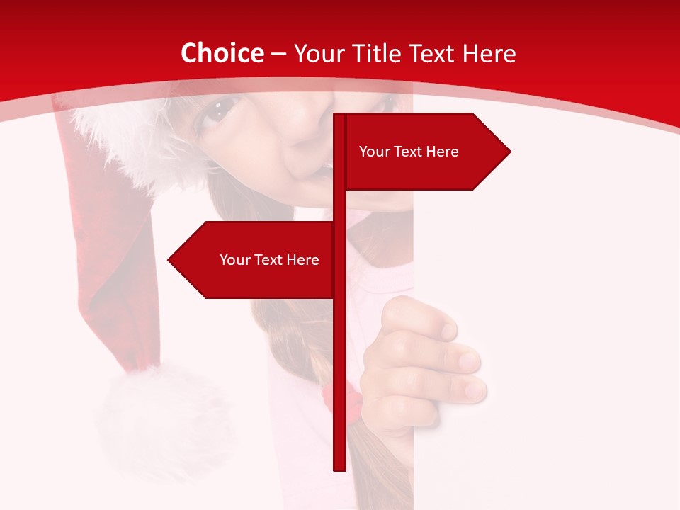 Fun Christmas Empty PowerPoint Template