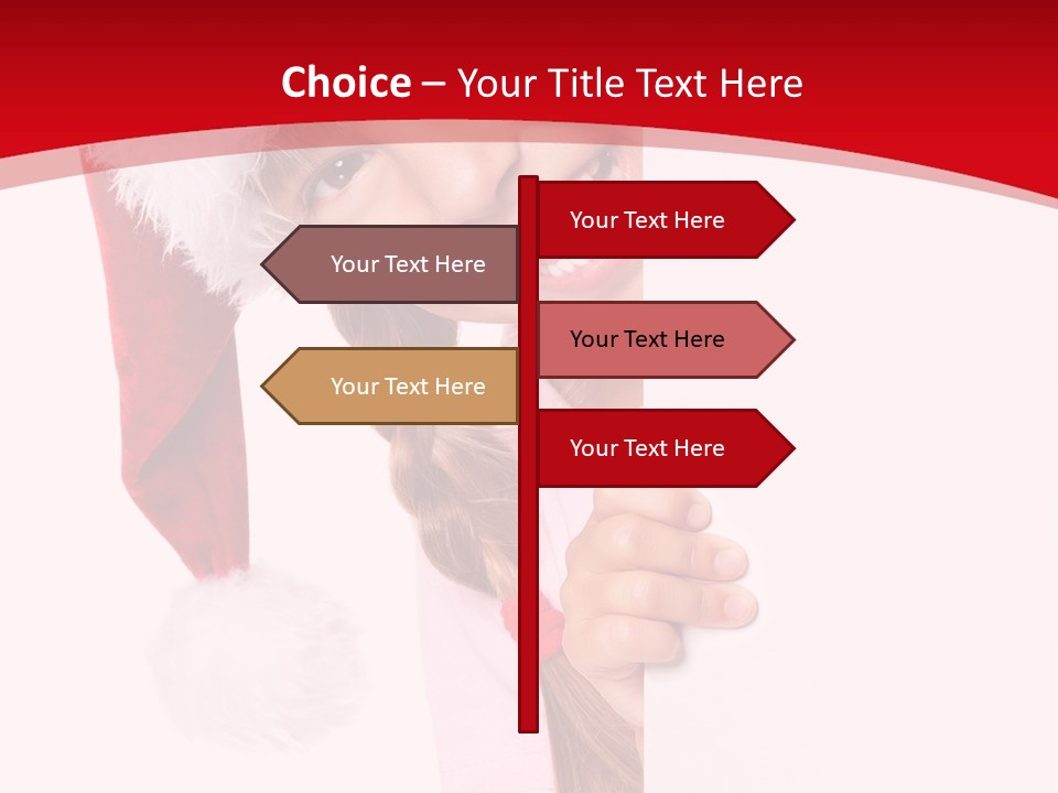 Fun Christmas Empty PowerPoint Template