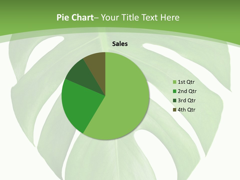 Spring Garden Nobody PowerPoint Template
