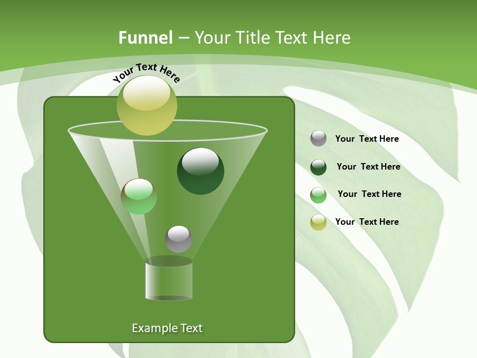 Spring Garden Nobody PowerPoint Template