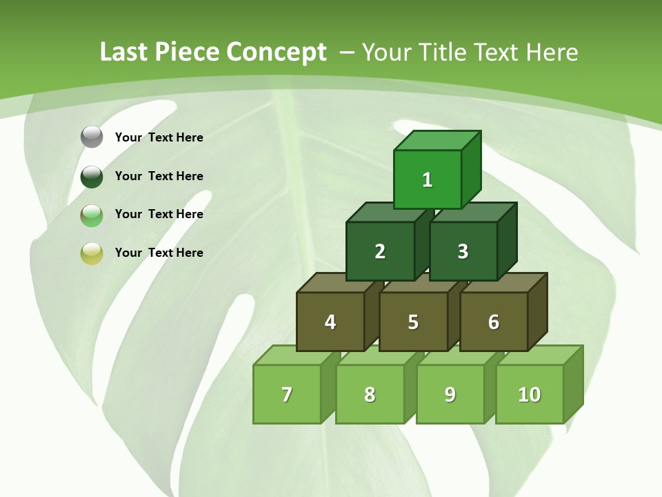 Spring Garden Nobody PowerPoint Template