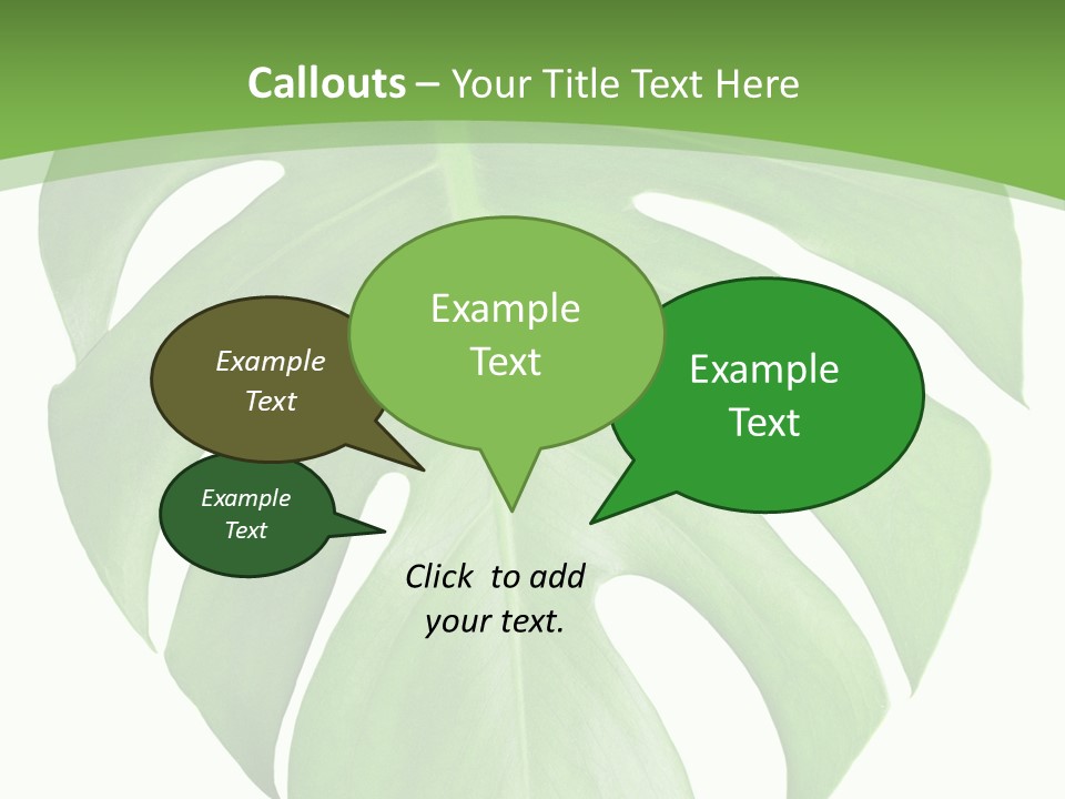 Spring Garden Nobody PowerPoint Template