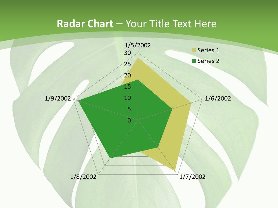 Spring Garden Nobody PowerPoint Template