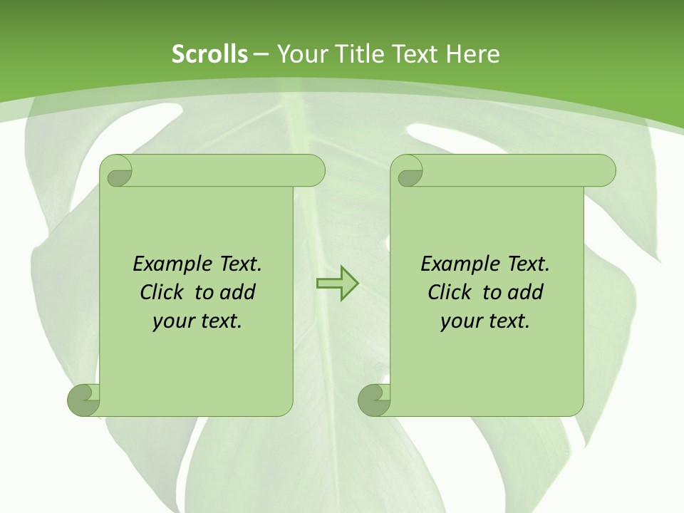 Spring Garden Nobody PowerPoint Template