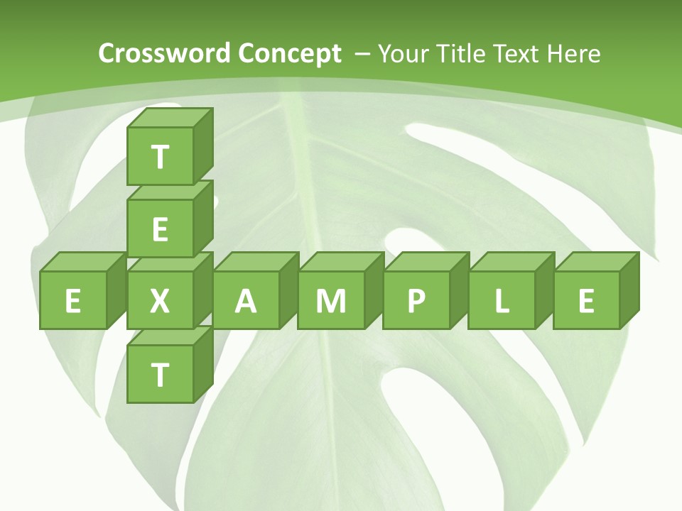 Spring Garden Nobody PowerPoint Template