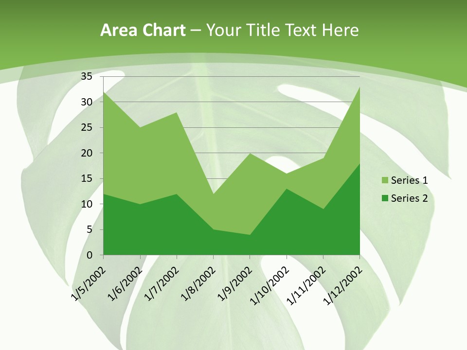 Spring Garden Nobody PowerPoint Template
