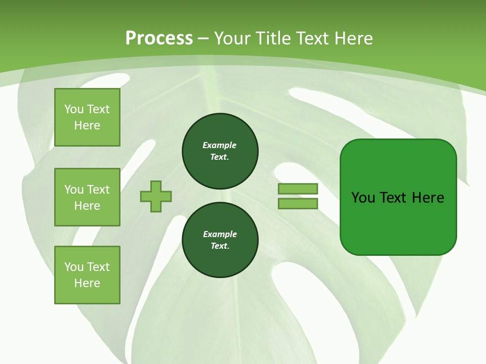 Spring Garden Nobody PowerPoint Template