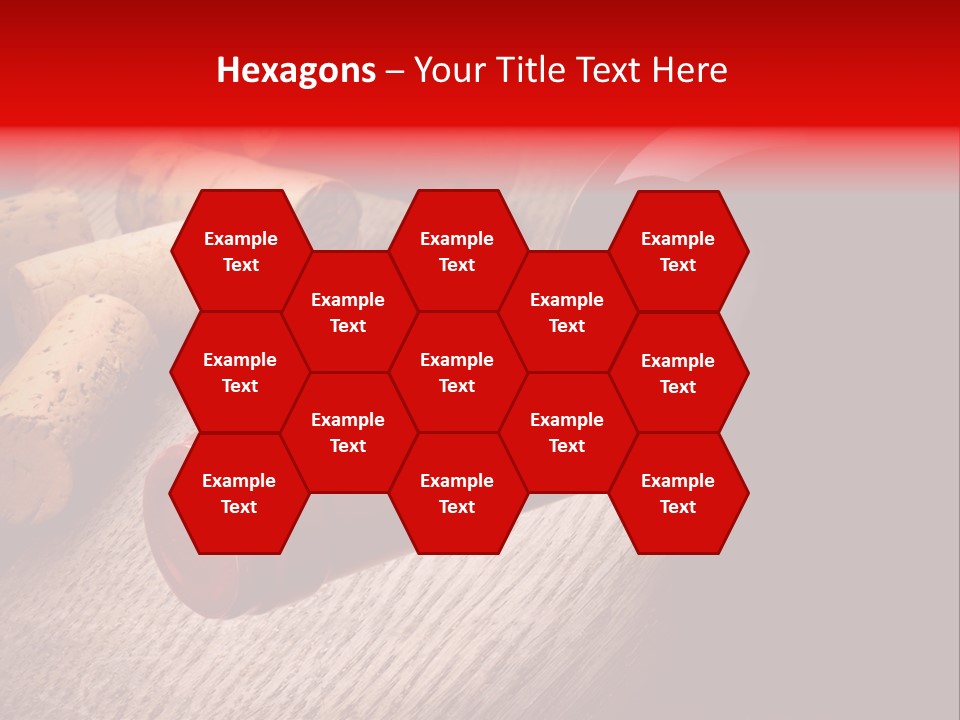 Card Bar French PowerPoint Template