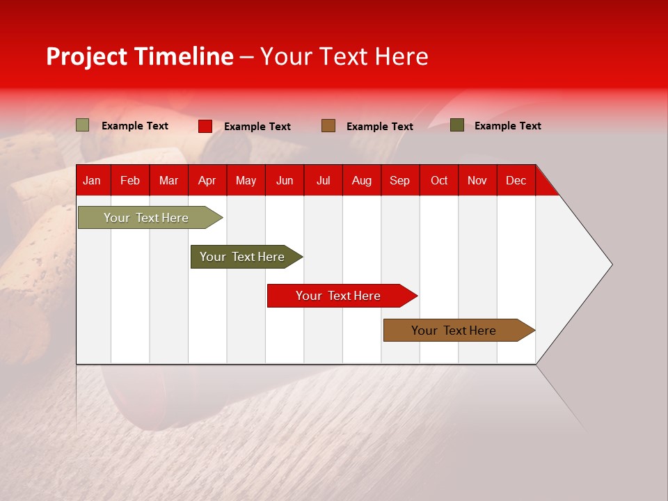 Card Bar French PowerPoint Template
