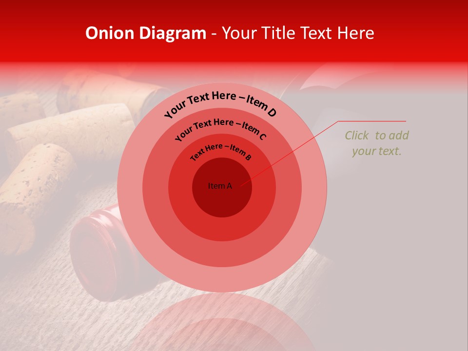 Card Bar French PowerPoint Template