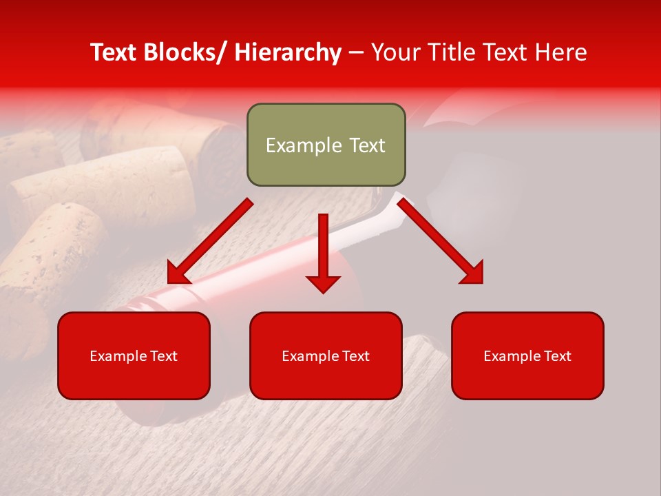 Card Bar French PowerPoint Template