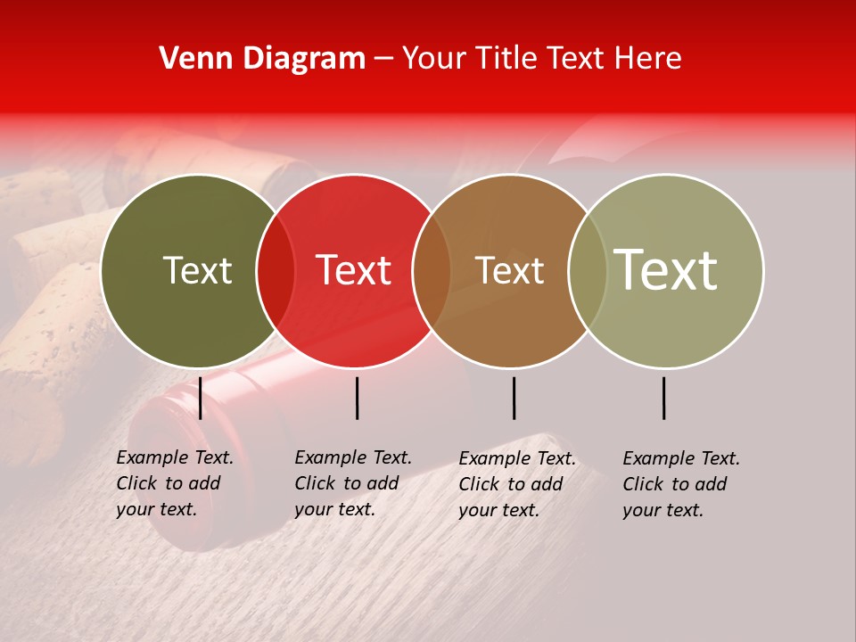 Card Bar French PowerPoint Template
