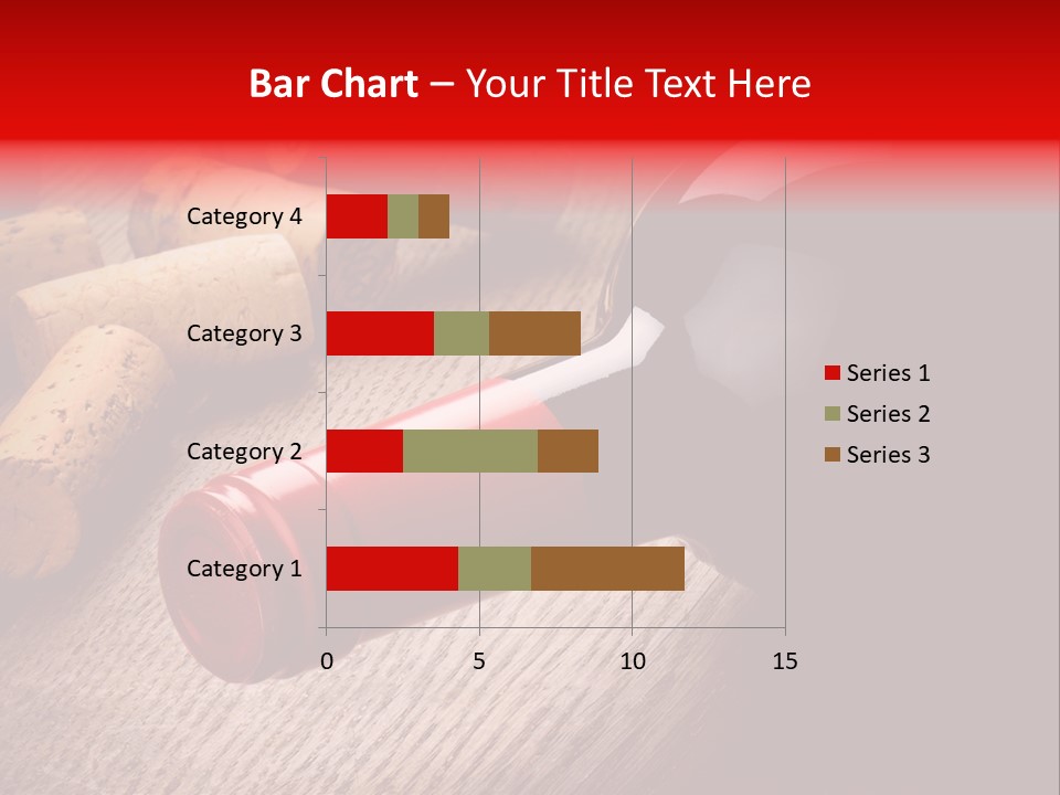 Card Bar French PowerPoint Template