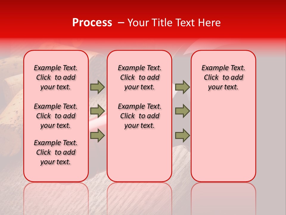 Card Bar French PowerPoint Template