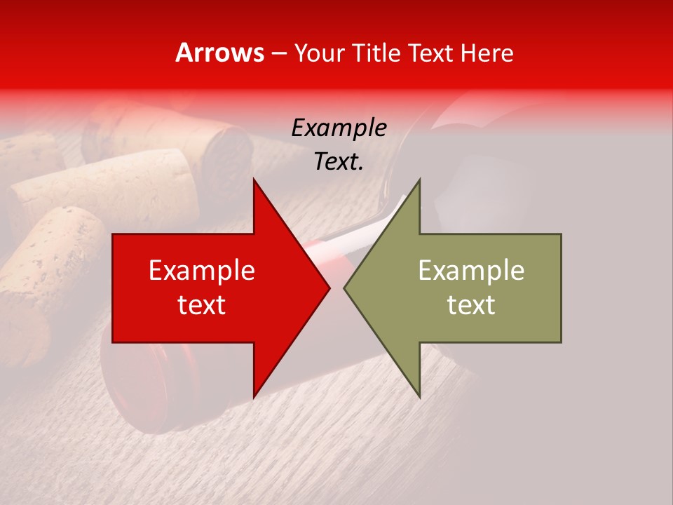 Card Bar French PowerPoint Template