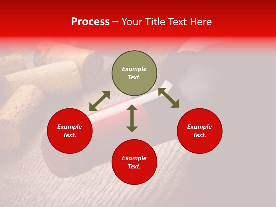 Card Bar French PowerPoint Template
