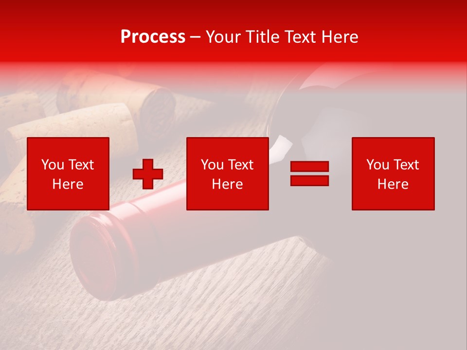 Card Bar French PowerPoint Template