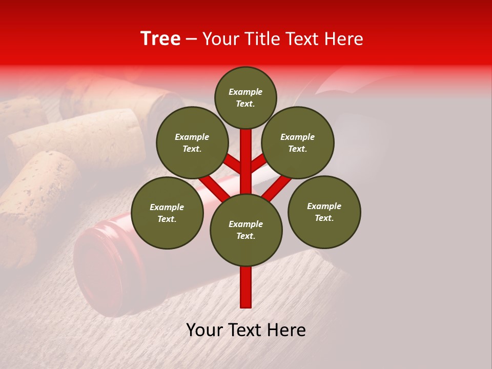 Card Bar French PowerPoint Template