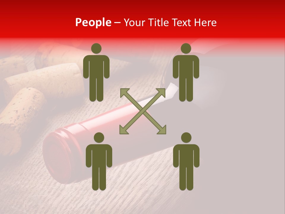 Card Bar French PowerPoint Template